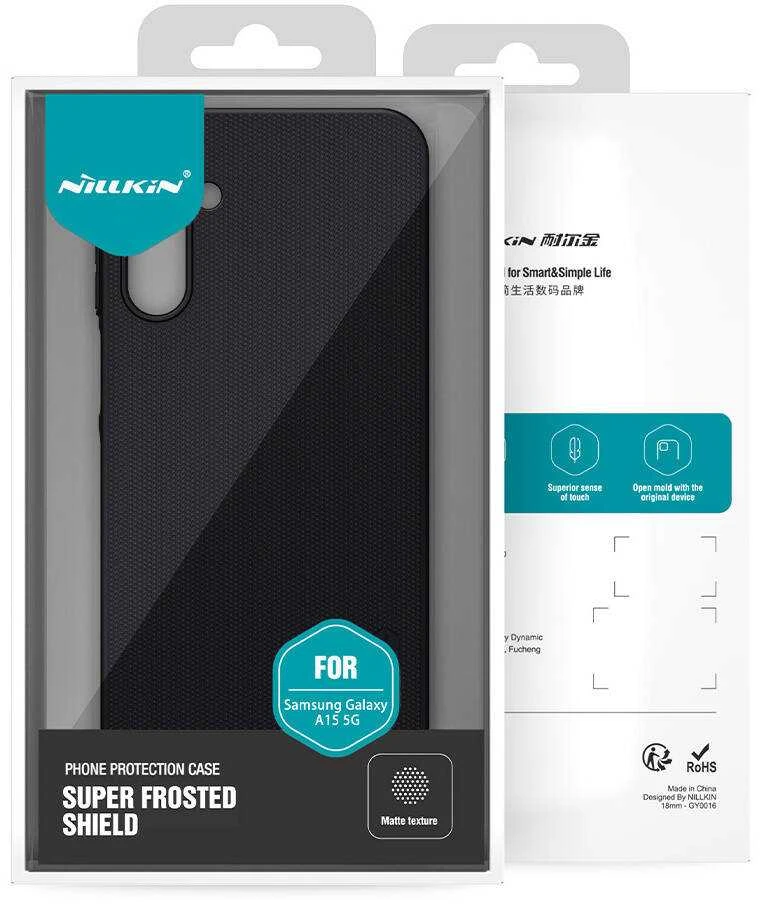 Samsung Galaxy A15 5G Nillkin Super Shield Pro dėklas telefonui juodos spalvos