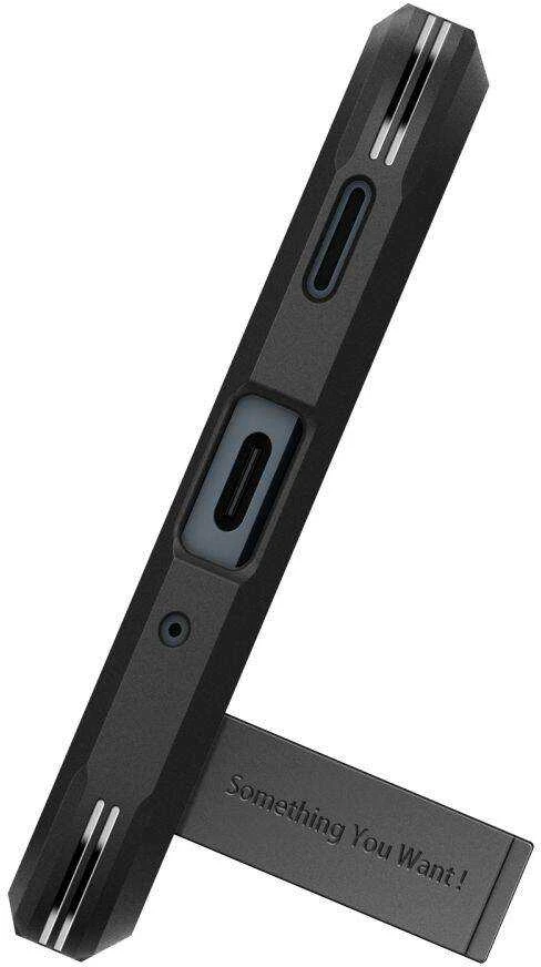 Spigen „Tough Armor“ – „Samsung Galaxy A16 4G/5G“ dėklas, juodas