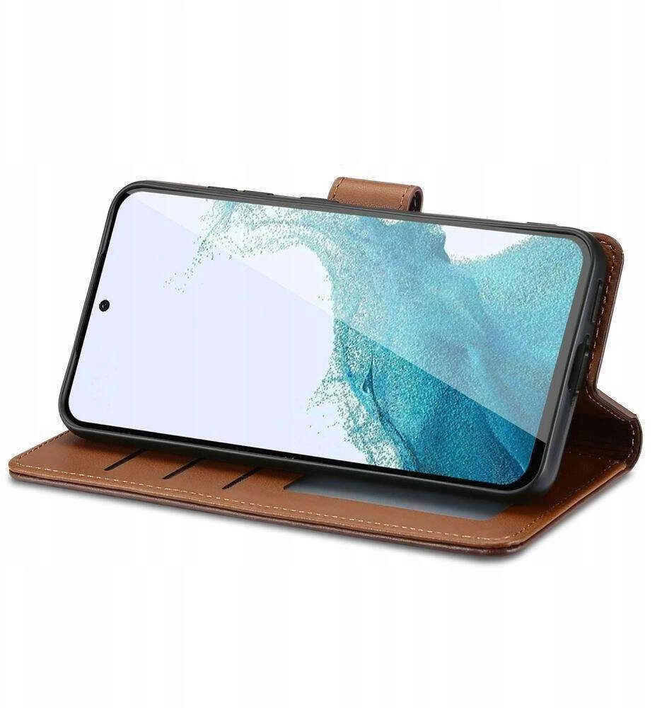 Samsung Galaxy A16 Tech-Protect Wallet dėklas jūsų telefonui juodos spalvos