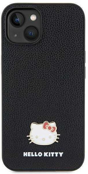 Hello Kitty HKHCSA55PGHDLMK A55 A556 juodos spalvos kietas dėklas Metal Logo Kitty Head