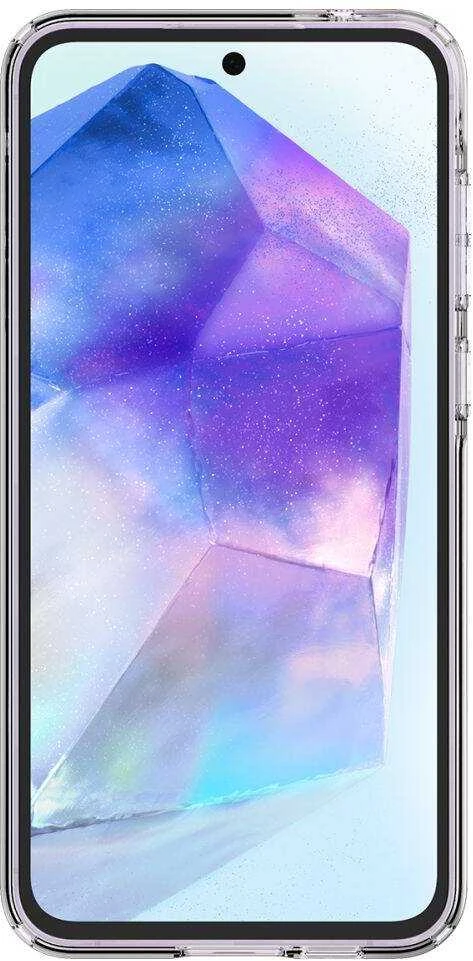 Spigen Liquid Crystal dėklas skirtas Samsung Galaxy A55 5G, spalva - Crystal Clear