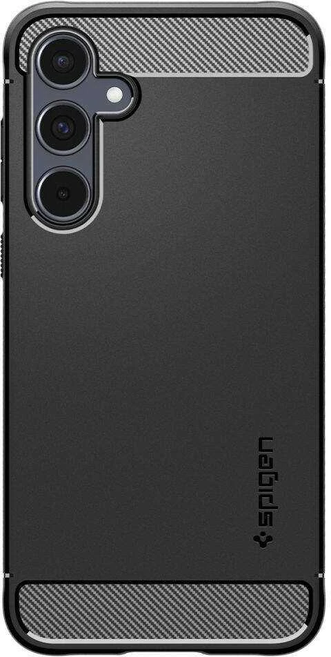 Samsung Galaxy A55 5G Spigen Rugged Armor Matte dėklas telefonui juodos spalvos