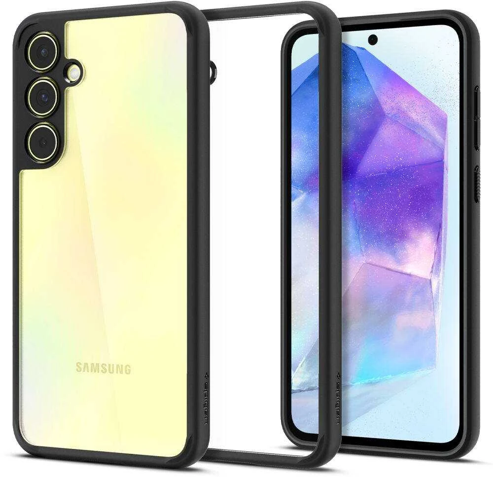 Dėklas SPIGEN ULTRA HYBRID GALAXY A55 5G MATTE Juodas