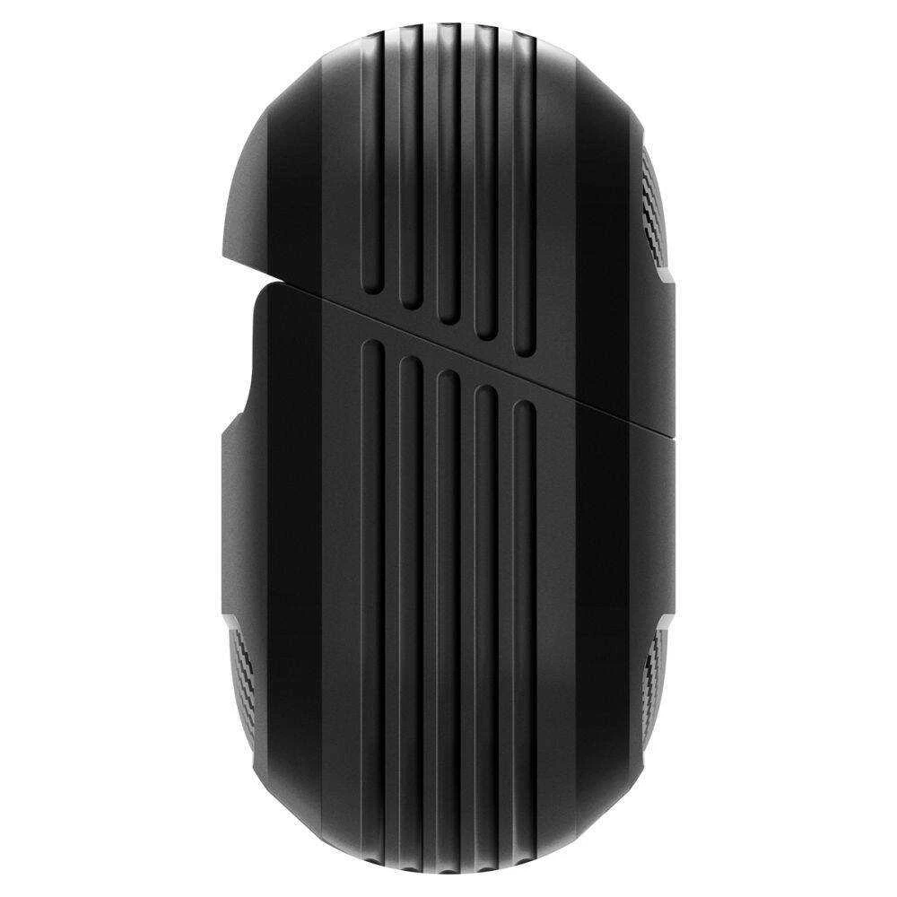 Samsung Galaxy Buds 3 / 3 Pro Spigen Rugged Armor Matte dėklas ausinėms juodos spalvos