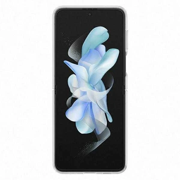 Dėklas OF721CTE skaidrus dangtelis su žiedu, skirtas Samsung Galaxy Flip 4, skaidrus (permatomas)