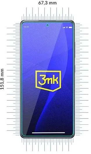 LCD apsauginė plėvelė 3MK Lankstus stiklas Samsung G780 S20 FE