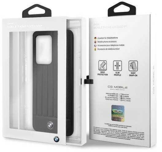 Samsung Galaxy S20 Ultra BMW dėklas Signature (BMHCS69POCBK) juodos spalvos