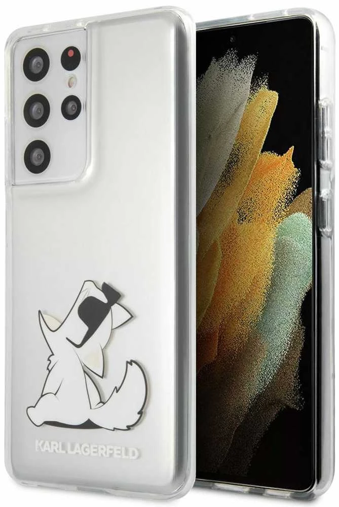 Samsung Galaxy S21 Ultra Karl Lagerfeld dėklas KLHCS21LCFNRC