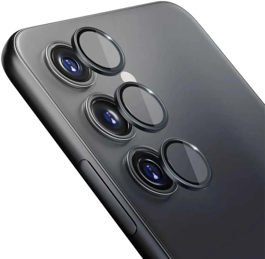 Samsung Galaxy S23 FE – 3mk objektyvo apsauga Pro juoda