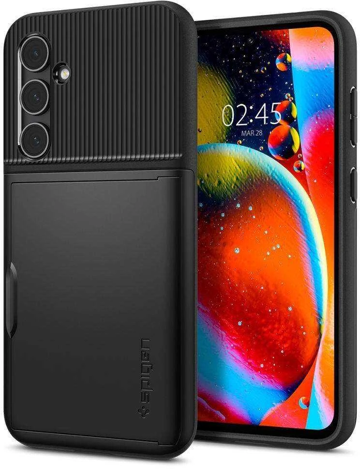 Spigen Slim Armor CS - dėklas skirtas Samsung Galaxy S23 FE Juodas