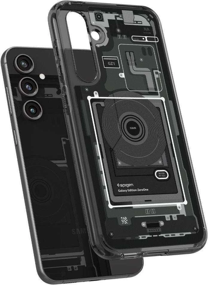 Dėklas Samsung Galaxy S23 FE Spigen Ultra Hybrid Crystal Zero One