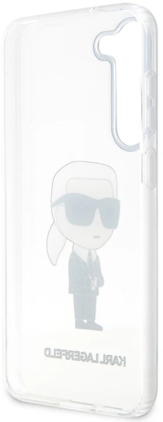Karl Lagerfeld dėklas, skirtas Samsung Galaxy S23 KLHCS23SHNIKTCT permatomas HC IML NFT Ikonik