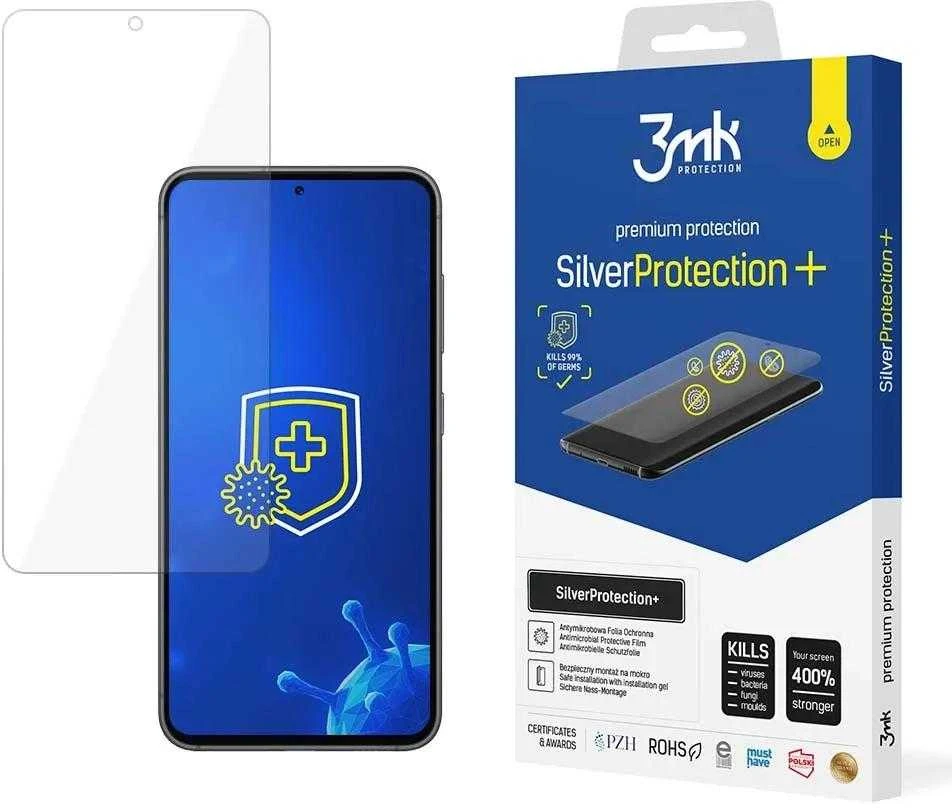 LCD apsauginė plėvelė 3mk Sidabrinis Protection+ Samsung S916 S23 Plus 5G