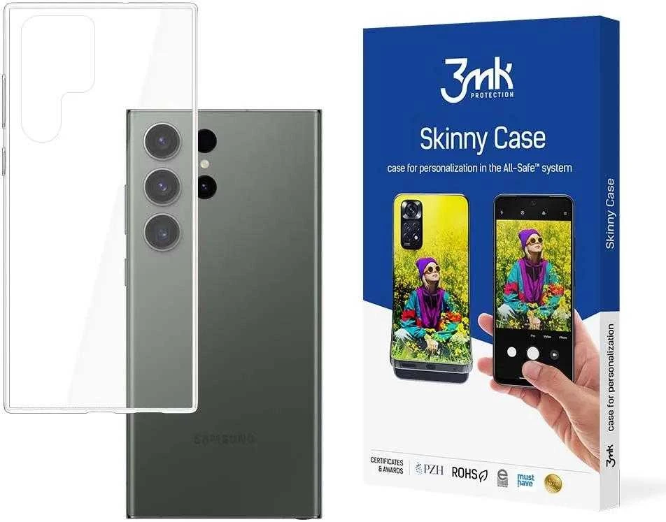 3MK All-Safe Skinny Dėklas Samsung Galaxy S23 UltraS918 skaidrus