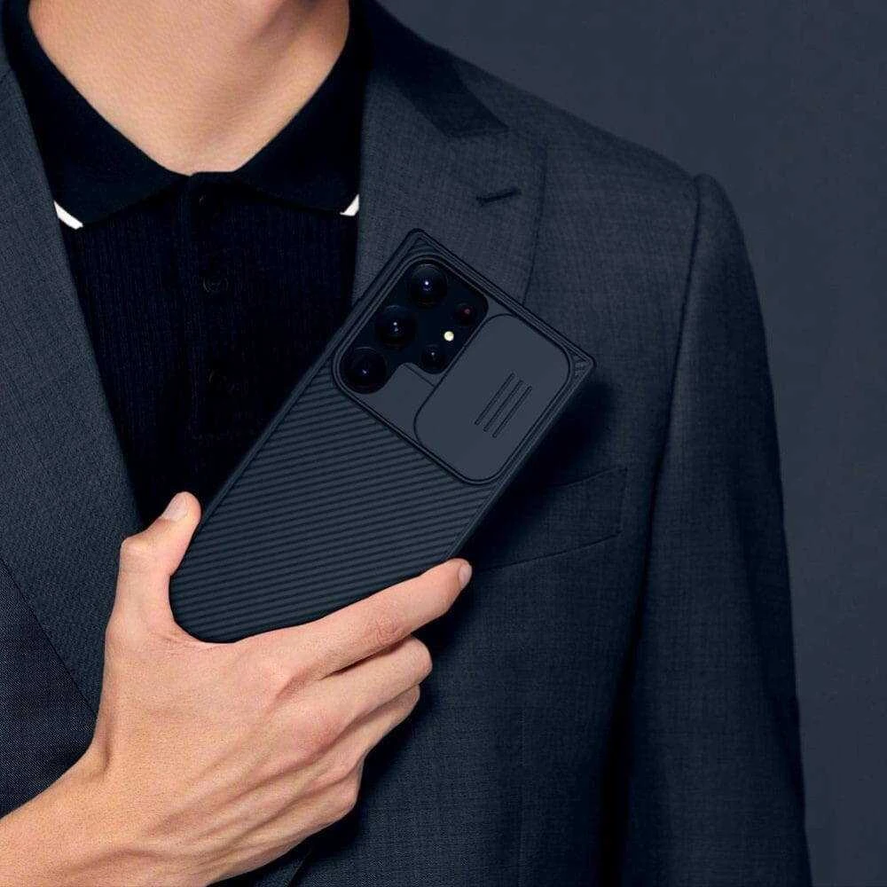 Nillkin CamShield Pro Case for Samsung Galaxy S23 Ultra - telefono dėklas