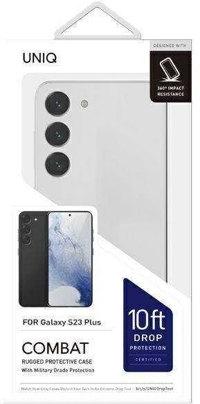UNIQ Combat Dėklas Samsung Galaxy S23+ S916 carbon juodos spalvos