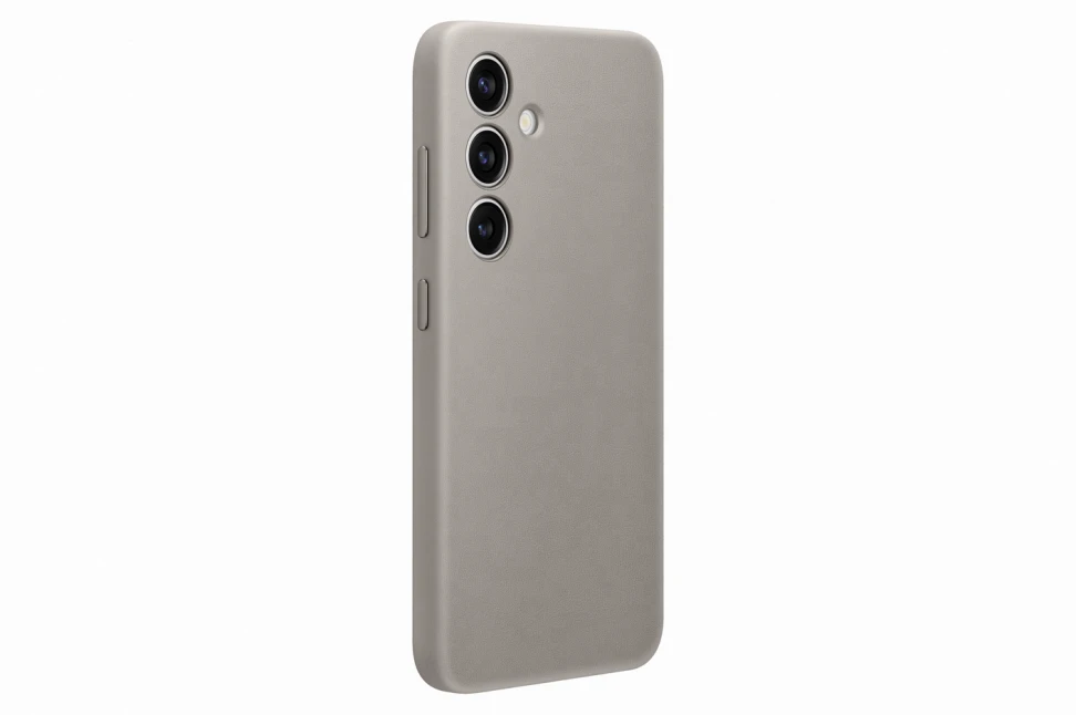 Dėklas „Samsung Galaxy S24“ veganiškas odinis dangtelis