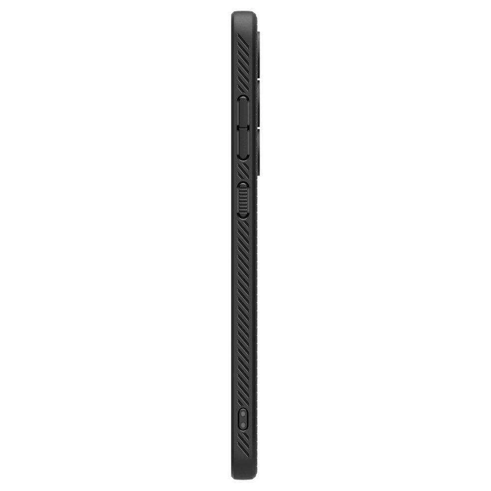 Samsung Galaxy S24 FE Spigen Liquid Air Matte Matte dėklas telefonui juodos spalvos