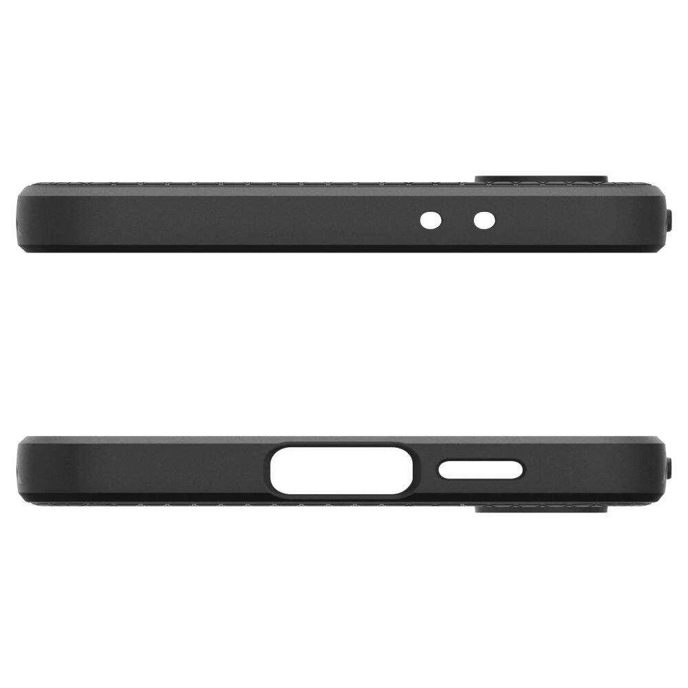 Samsung Galaxy S24 FE Spigen Liquid Air Matte Matte dėklas telefonui juodos spalvos