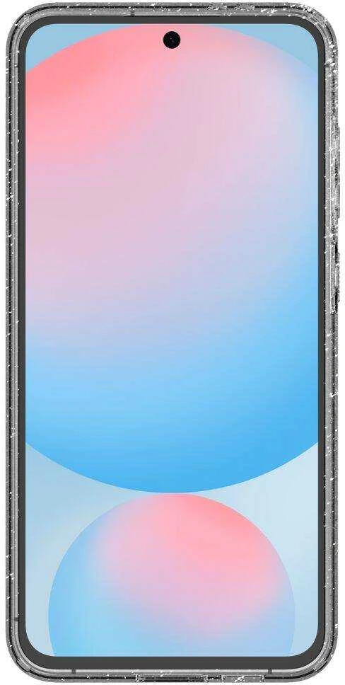 Dėklas Spigen Liquid Crystal Glitter, crystal quartz – Samsung Galaxy S24 FE