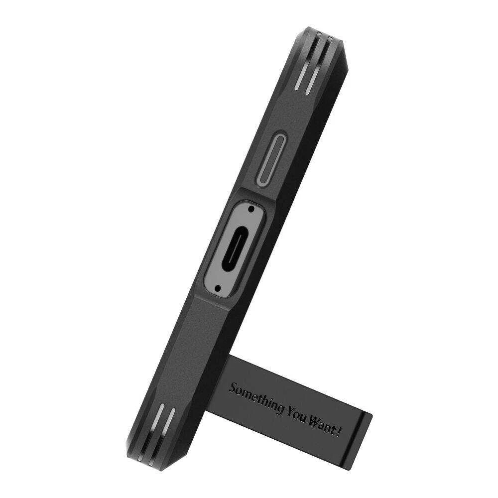 Spigen Tough Armor – dėklas skirtas Samsung Galaxy S24 FE Juodas