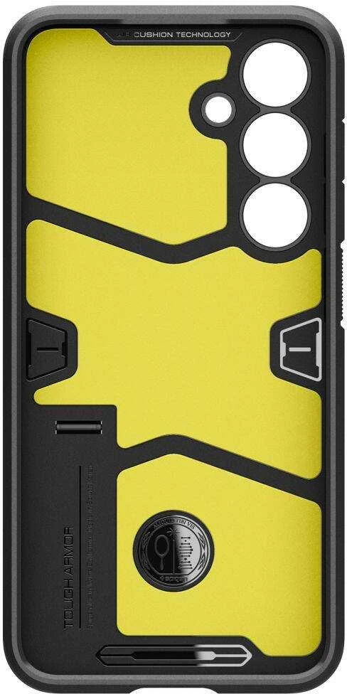 Spigen Tough Armor – dėklas skirtas Samsung Galaxy S24 FE Juodas