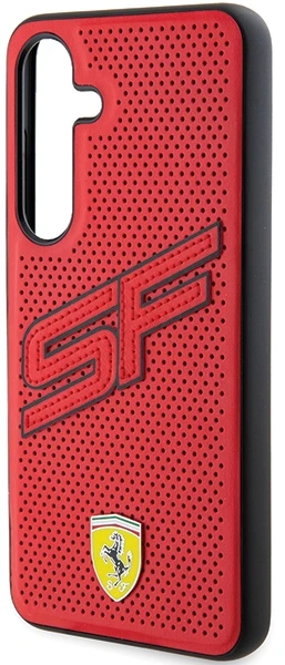 Ferrari FEHCS24SPINR S24 S921 red kietas dėklas Big SF Perforated
