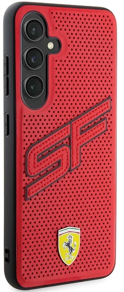 Ferrari FEHCS24SPINR S24 S921 red kietas dėklas Big SF Perforated