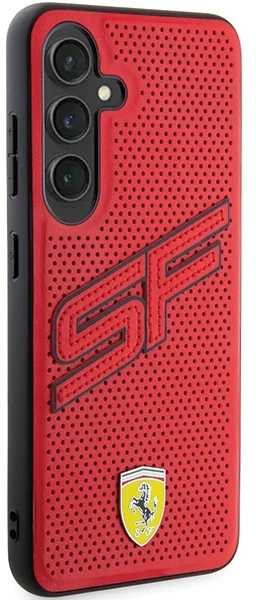 Ferrari FEHCS24MPINR S24+ S926 red kietas dėklas Big SF Perforated