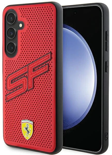 Ferrari FEHCS24MPINR S24+ S926 red kietas dėklas Big SF Perforated