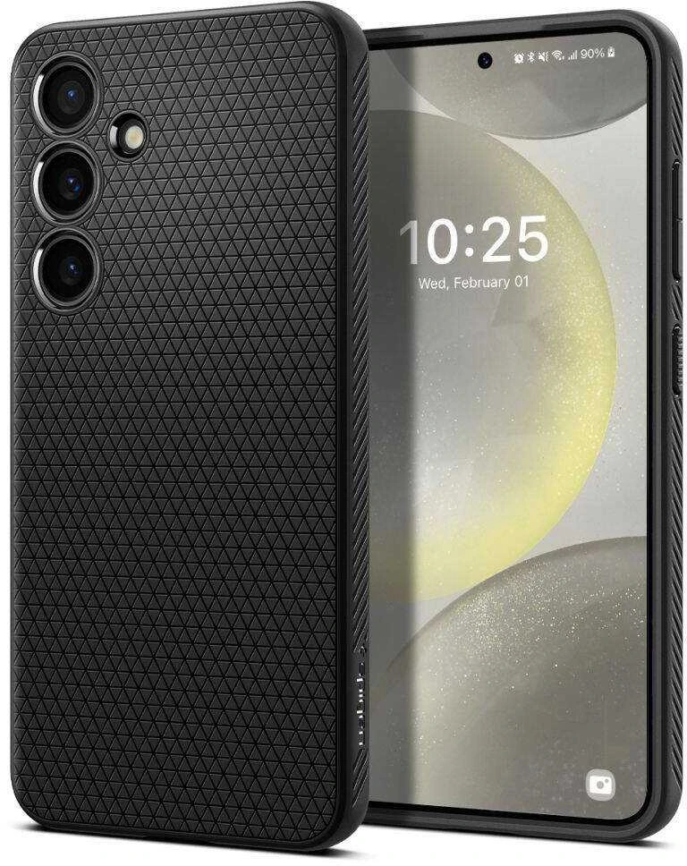 Spigen Liquid Air dėklas skirtas Samsung Galaxy S24, spalva - Matte Black