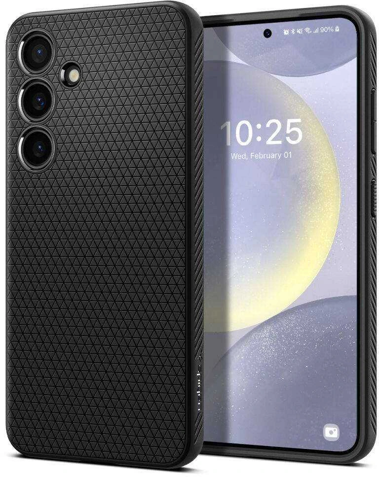 Spigen Liquid Air dėklas skirtas Samsung Galaxy S24 Plus, spalva - Matte Black