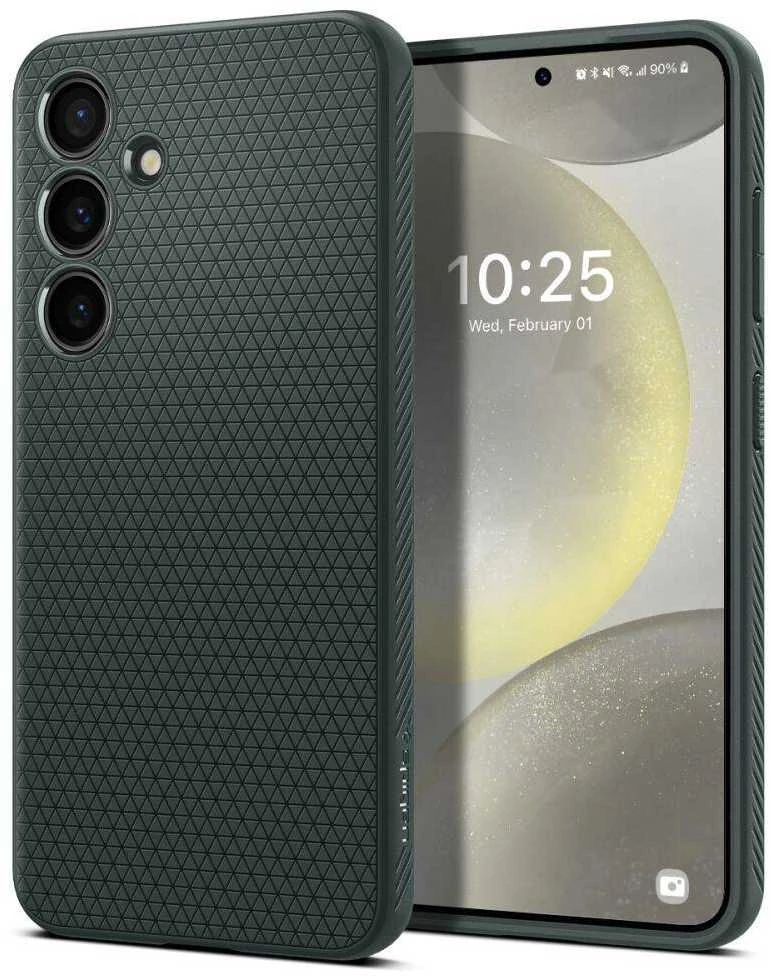 Spigen Liquid Air dėklas skirtas Samsung Galaxy S24, spalva - Abyss Green