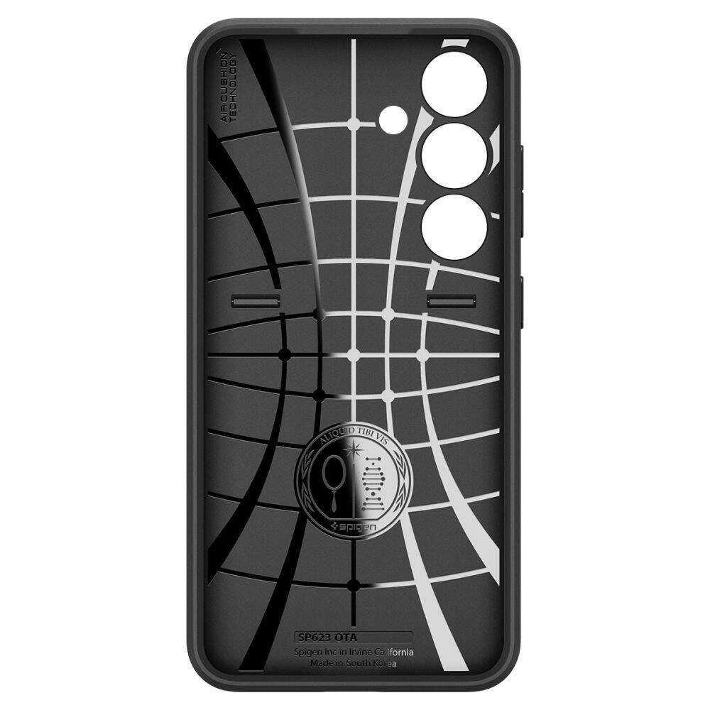 Samsung Galaxy S24 Spigen Optik Armor dėklas telefonui juodos spalvos
