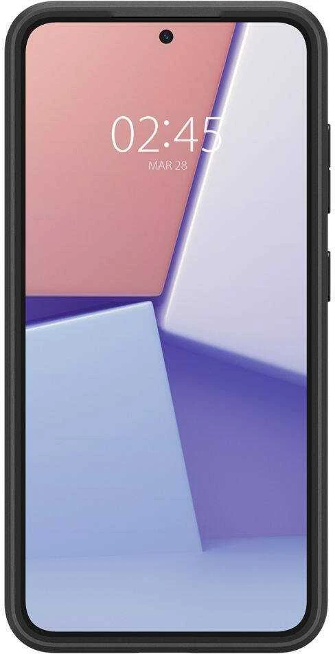 Samsung Galaxy S24 Spigen Optik Armor dėklas telefonui juodos spalvos