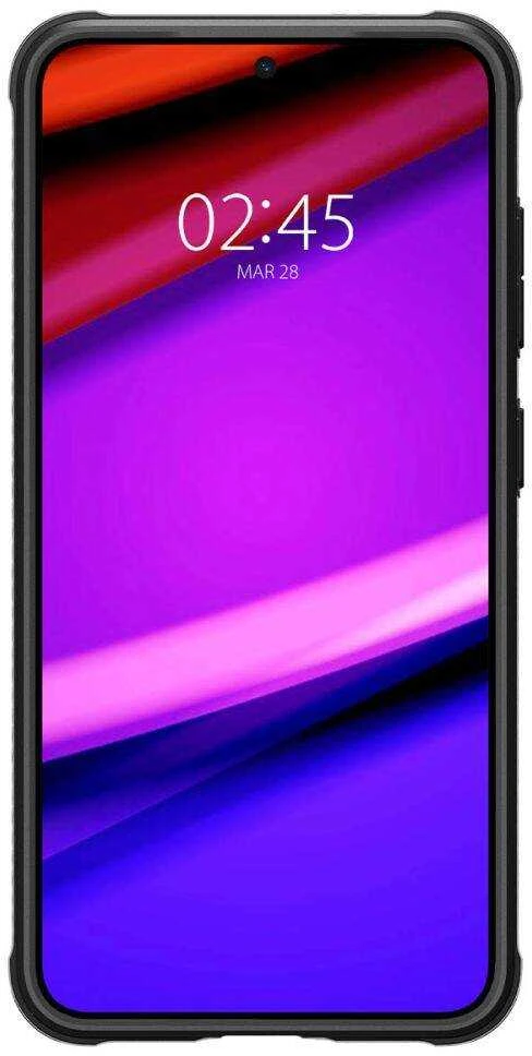 Samsung Galaxy S24 Spigen Rugged Armor Matte dėklas telefonui juodos spalvos