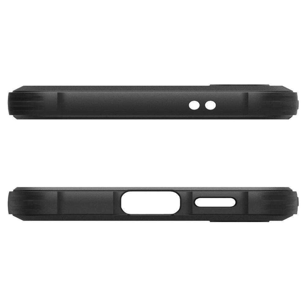 Samsung Galaxy S24 Spigen Rugged Armor Matte dėklas telefonui juodos spalvos