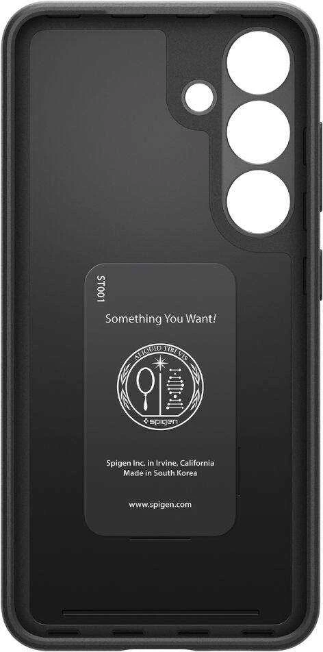 Samsung Galaxy S24 Spigen Thin Fit dėklas telefonui juodos spalvos