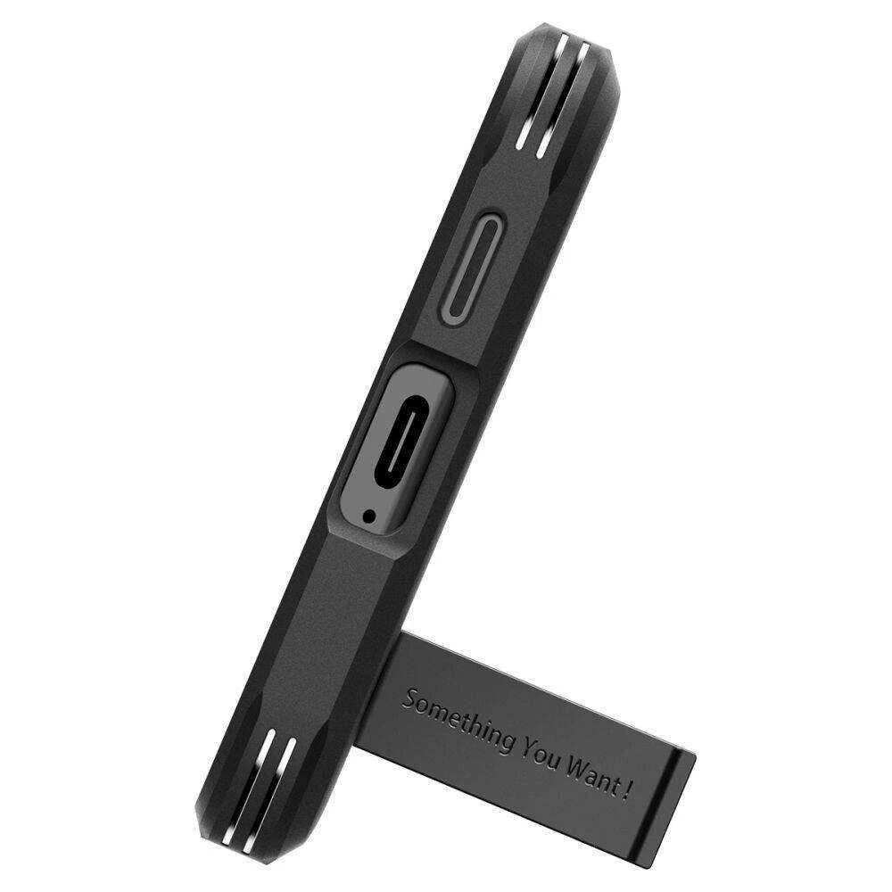 Samsung Galaxy S24 Spigen Tough Armor telefono dėklas juodos spalvos