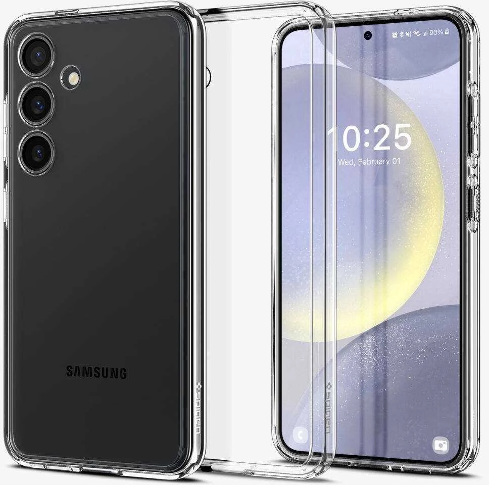 Samsung Galaxy S24 Plus Spigen Ultra Hybrid Crystal dėklas telefonui skaidrus