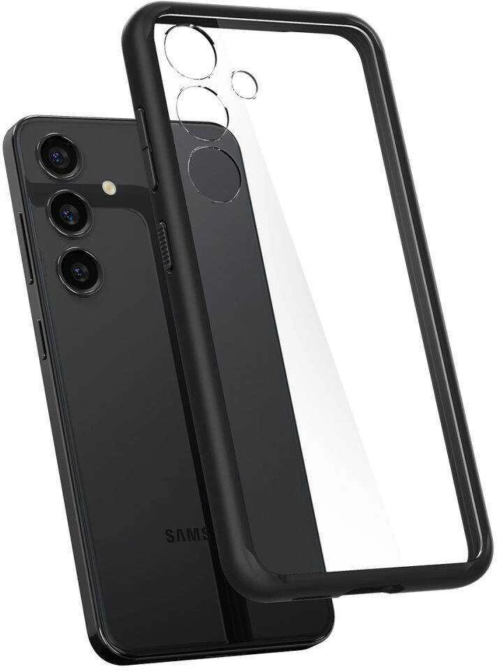 Samsung Galaxy S24 Spigen Ultra Hybrid Matte dėklas telefonui juodos spalvos