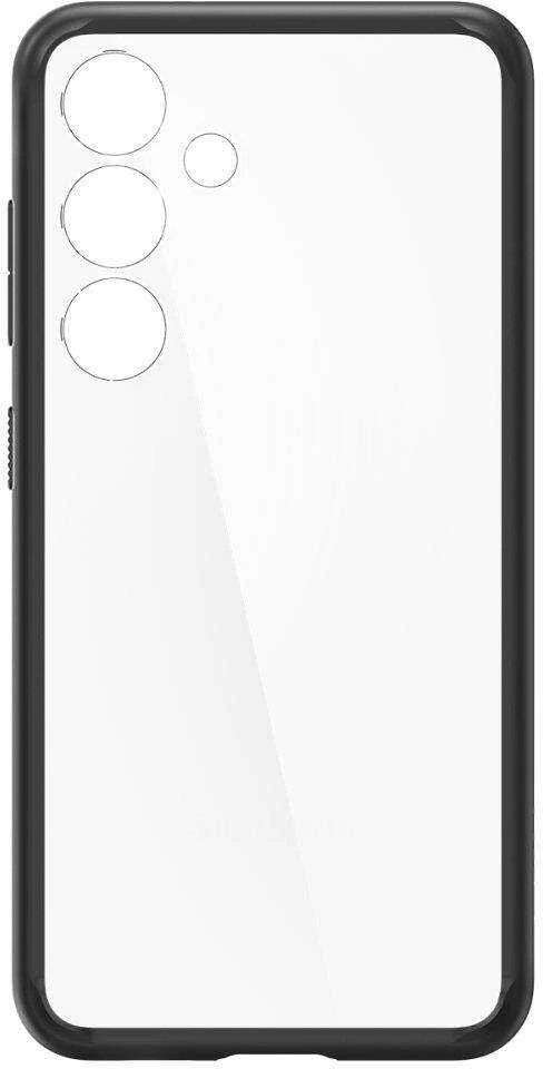 Samsung Galaxy S24 Spigen Ultra Hybrid Matte dėklas telefonui juodos spalvos