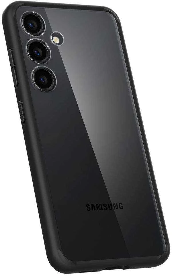 Samsung Galaxy S24 Spigen Ultra Hybrid Matte dėklas telefonui juodos spalvos