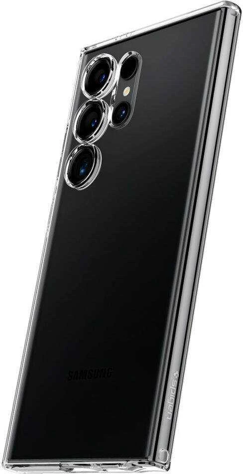 Dėklas SPIGEN LIQUID CRYSTAL GALAXY S24 ULTRA CRYSTAL CLEAR
