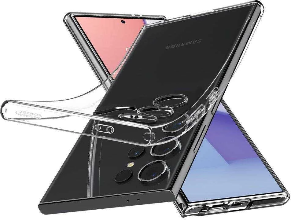 Dėklas SPIGEN LIQUID CRYSTAL GALAXY S24 ULTRA CRYSTAL CLEAR