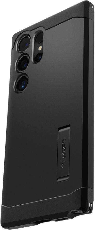 Samsung Galaxy S24 Ultra Spigen Tough Armor dėklas telefonui juodos spalvos