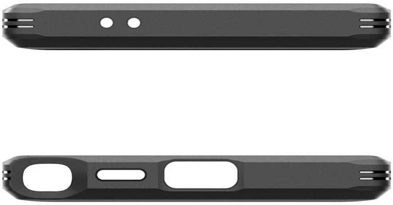 Dėklas Spigen Tough Armor MagSafe, juodos spalvos – Samsung Galaxy S24 Ultra
