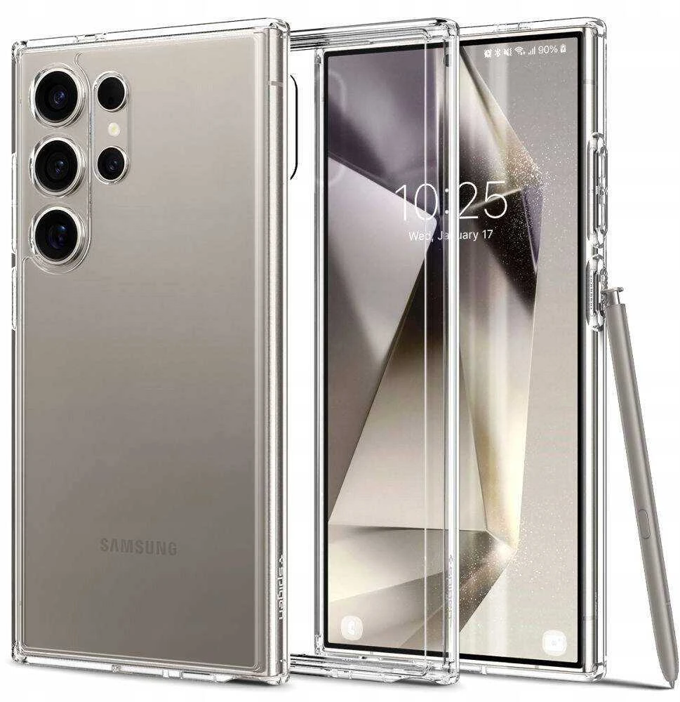 Dėklas SPIGEN ULTRA HYBRID GALAXY S24 ULTRA CRYSTAL CLEAR