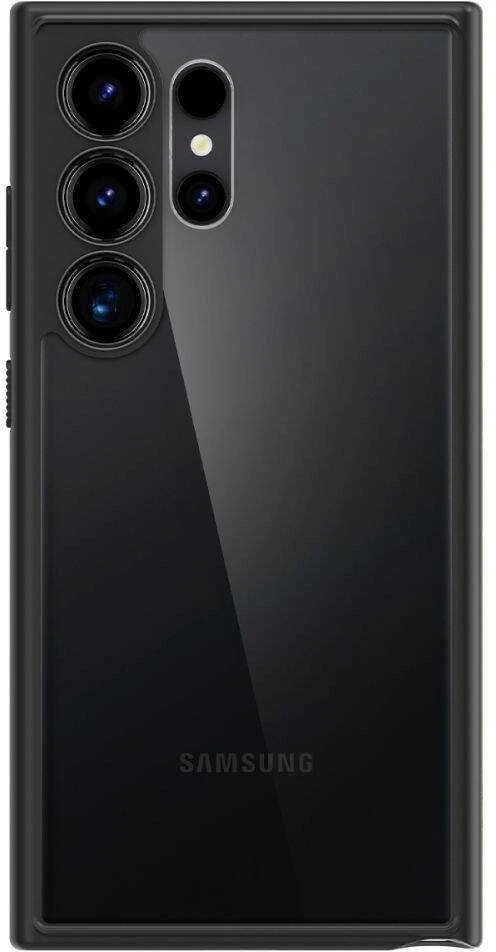 Dėklas Spigen Ultra Hybrid, matte juodos spalvos – Samsung Galaxy S24 Ultra