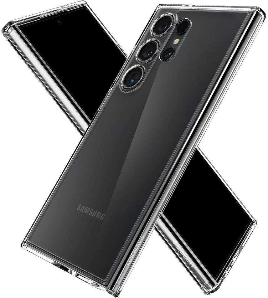 Dėklas SPIGEN ULTRA HYBRID GALAXY S24 ULTRA CRYSTAL CLEAR